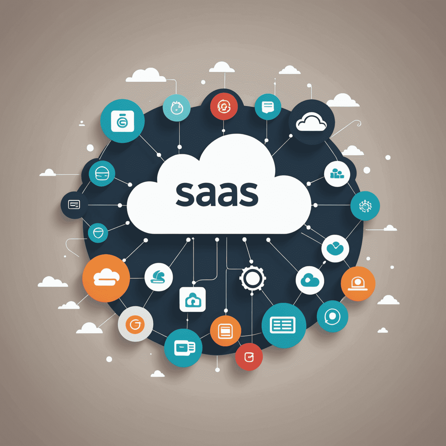 Merediania - SaaS & Cloud Technology Expo logo featuring stylized cloud and server icons