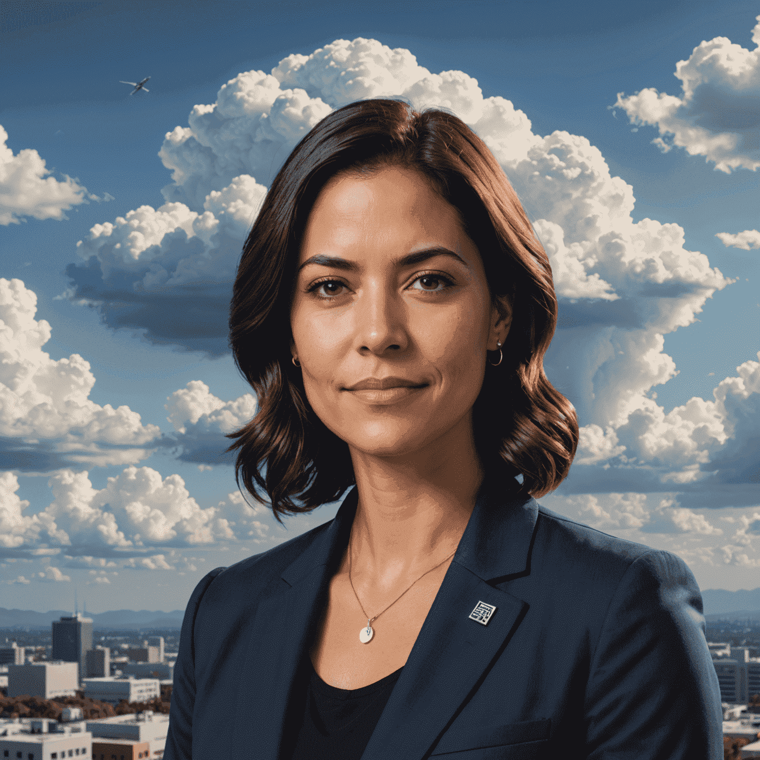 Portrait of Elena Rodriguez, Cloud Security Expert